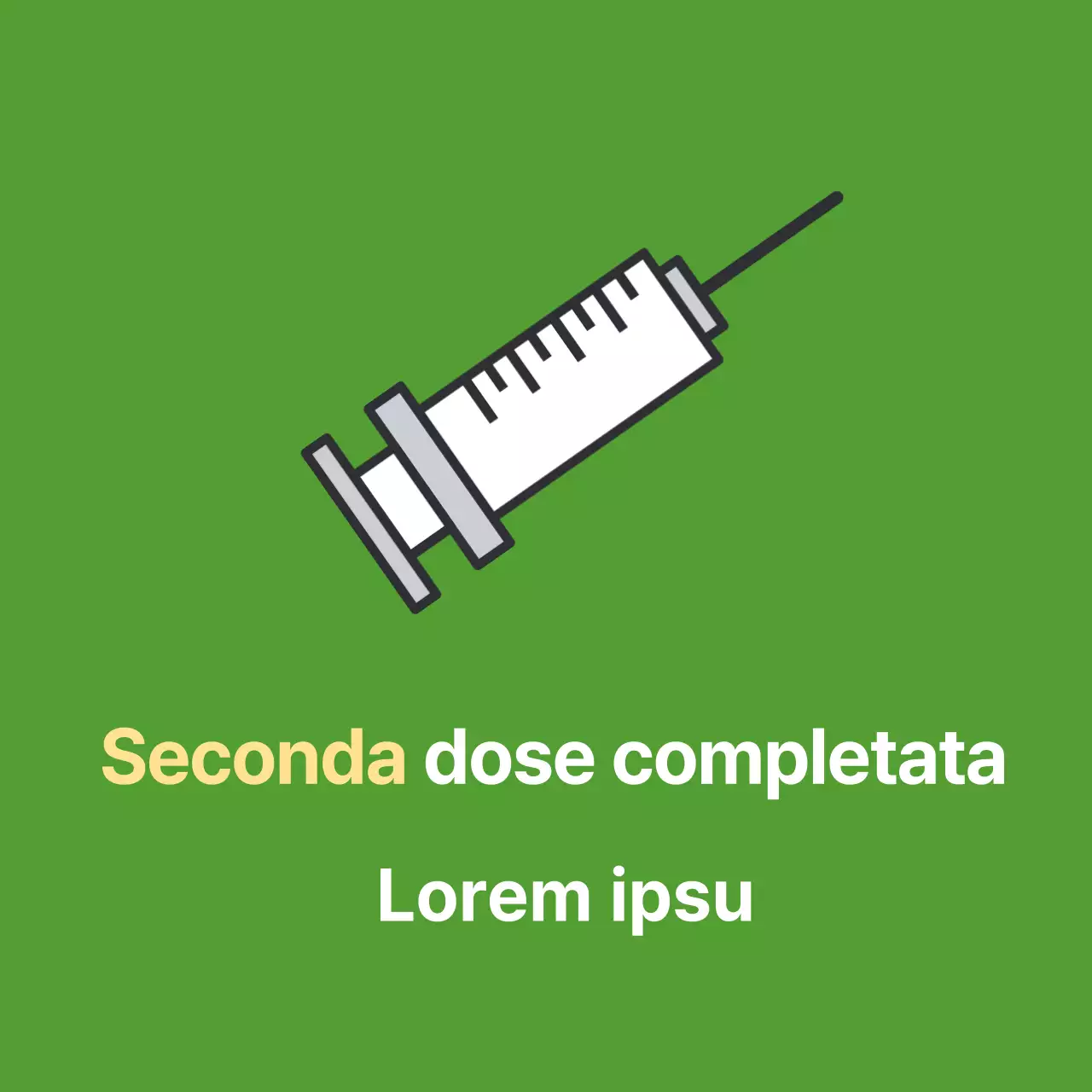 Adesivo medico Magenta Corona Vaccinated