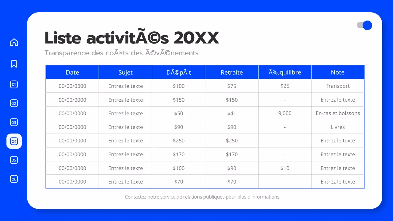 Convocation de l'université en 3D bleu