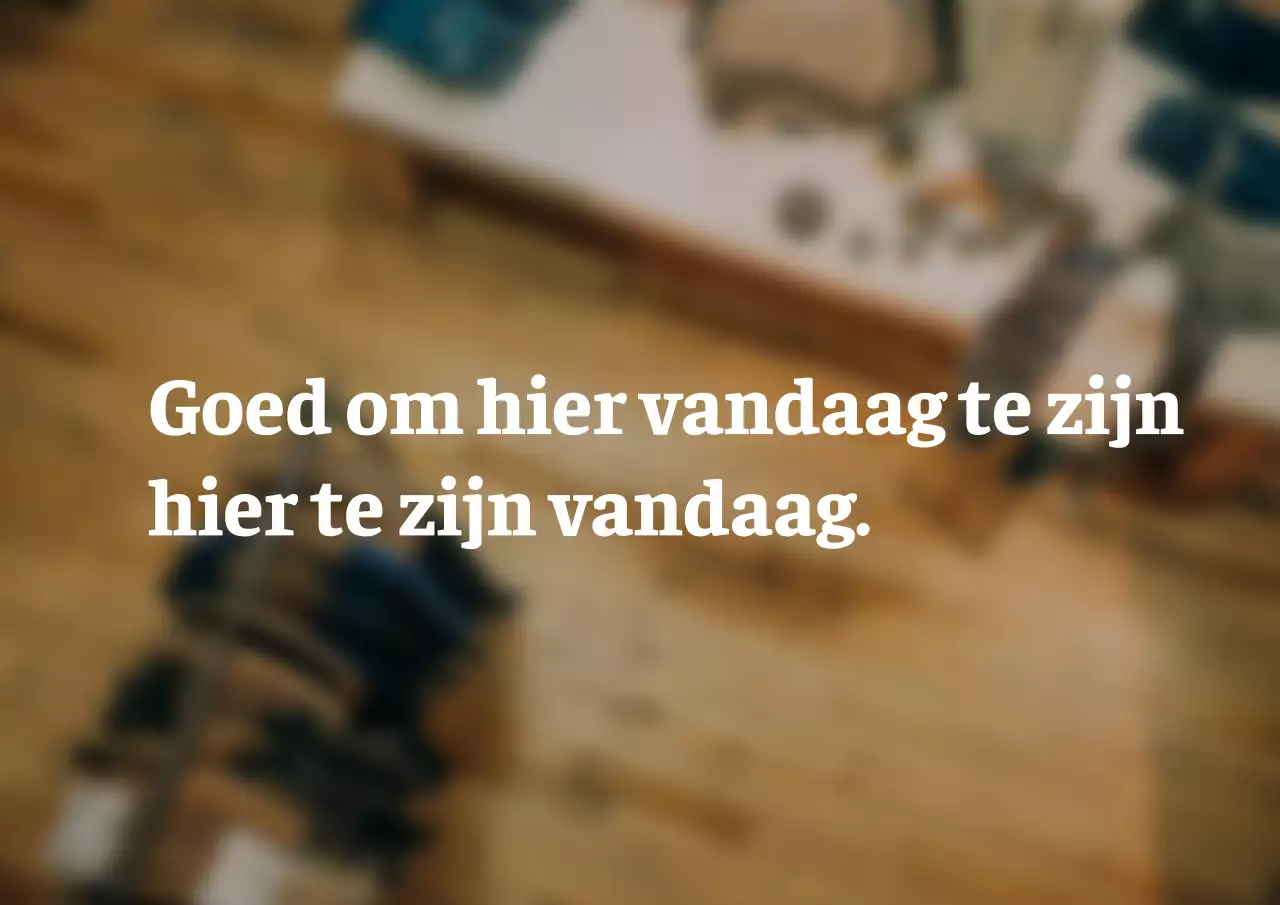 Tekstuele huisstijlborden in een emotionele stijl