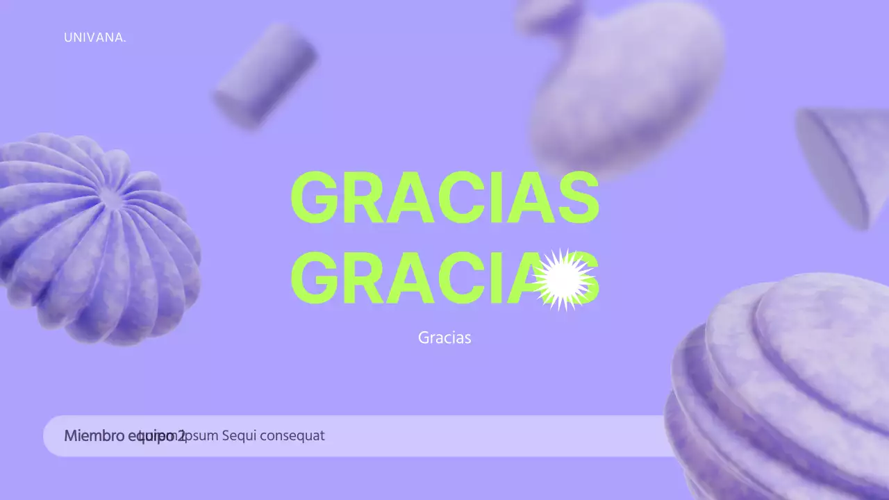 Utilizar elementos 3D sobre un fondo malva para crear una sensación de espacio que sirva de base a la estrategia publicitaria.
