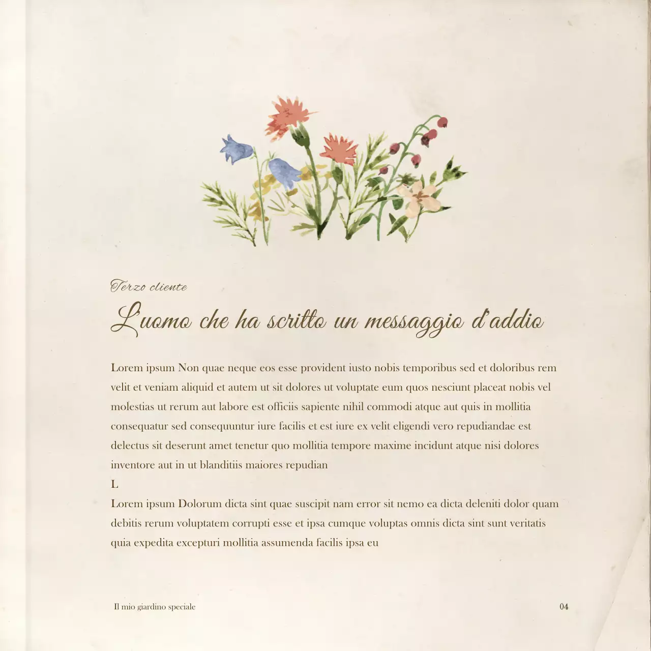 Pacchetto emozionale con concetto di libro di narrativa in bianco sporco e acquerello sbiadito