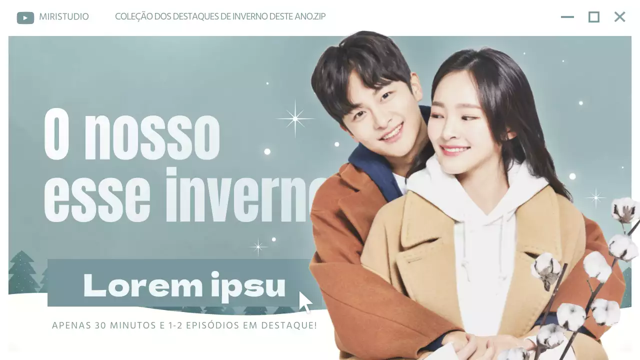 Uma coleção de destaques dramáticos em tons de branco e verde Thumbnail do YouTube