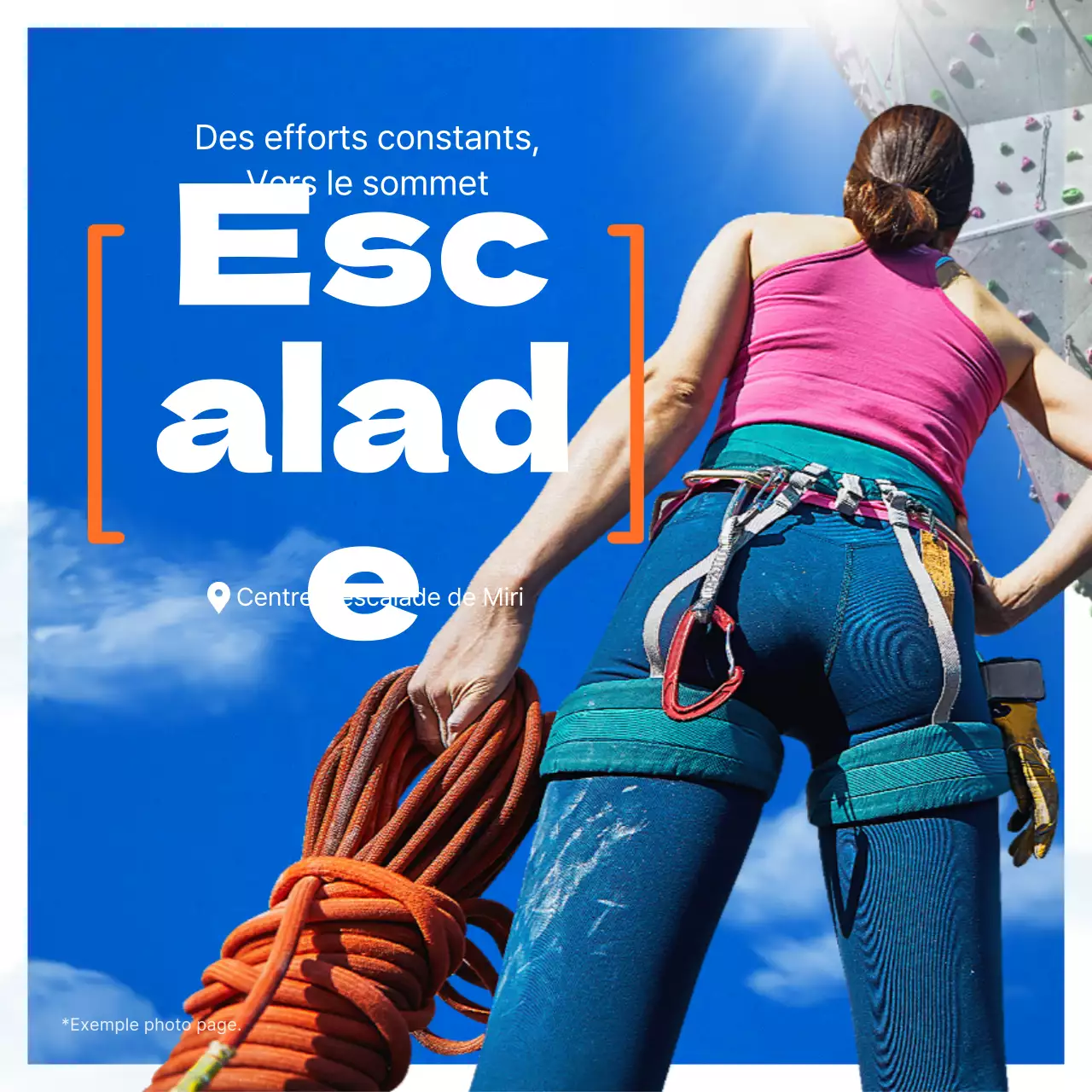 A propos de l'ascension du concept de ciel bleu et orange