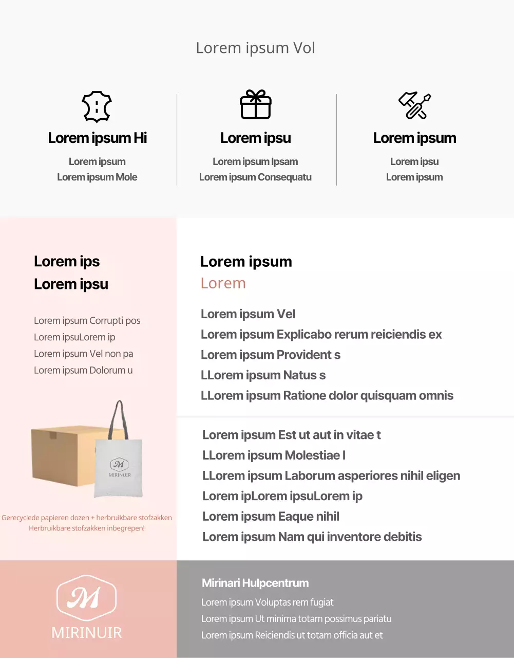 Roze achtergrond minimalistische veganistische tas details