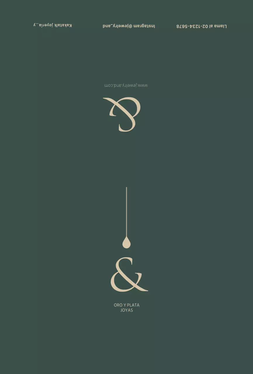 Postal de accesorios de lujo verde intenso para tarjeta de garantía