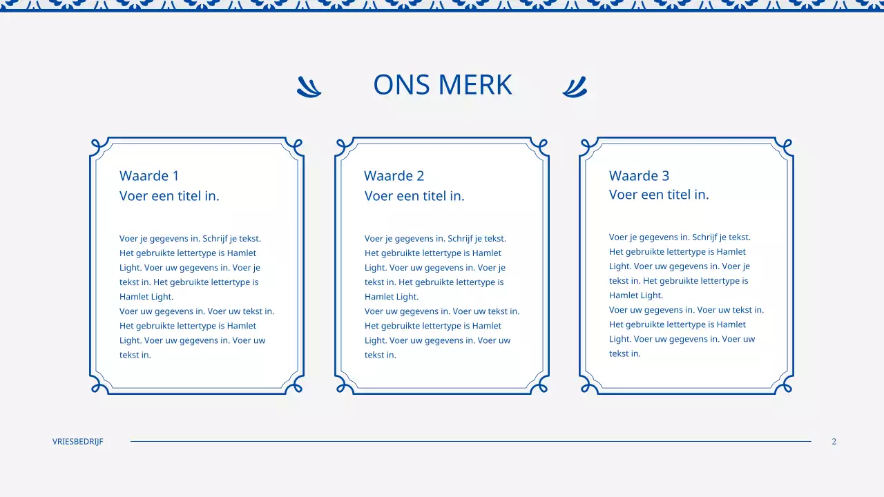 Vintage tegelpatroon in blauw