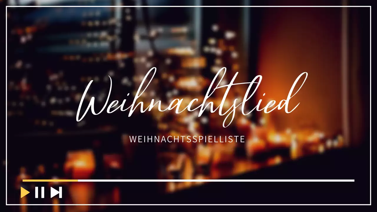 Weihnachtslieder-Playlist
