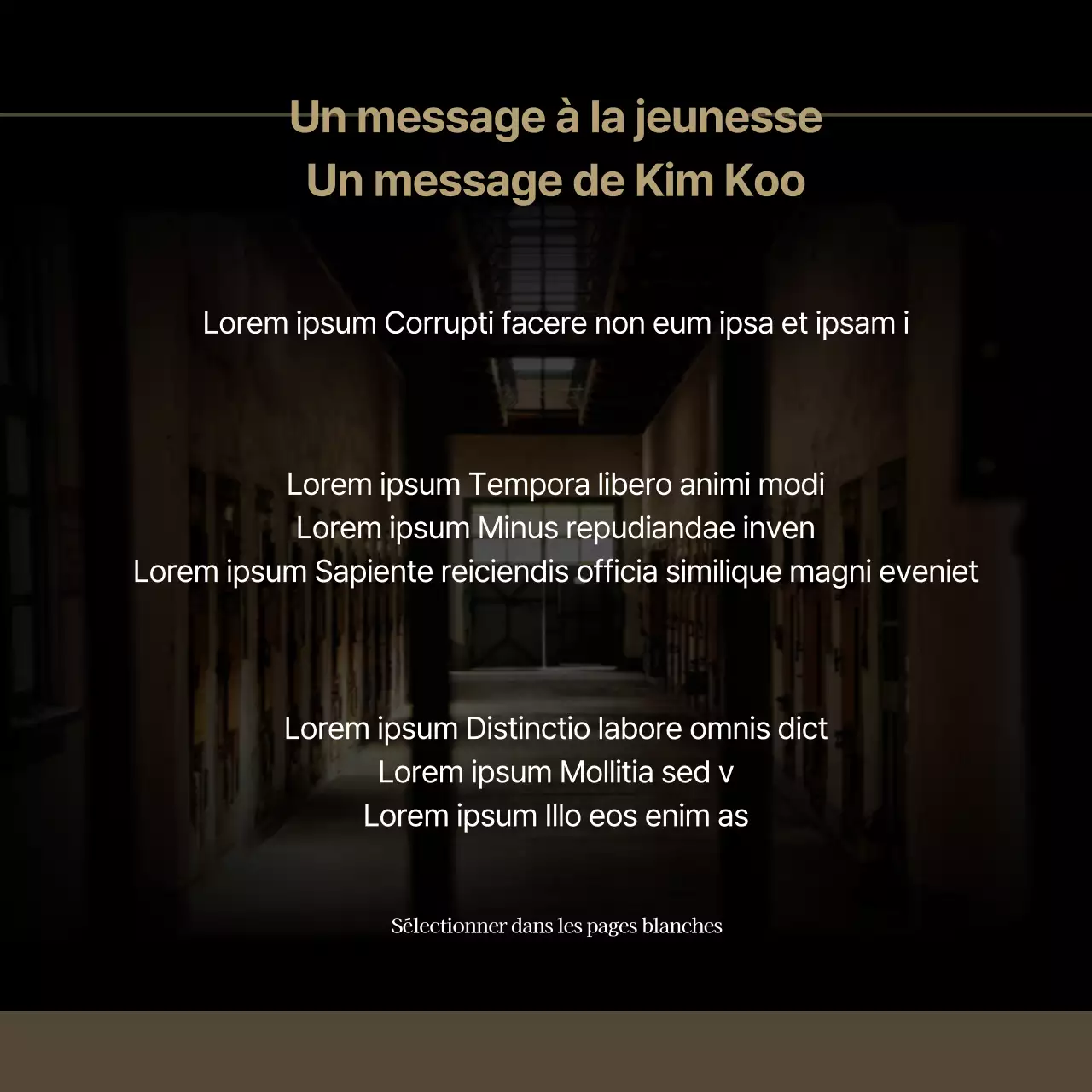 Militant de l'indépendance qui s'est sacrifié pour son pays Baekbum Kim Gu Jour de la libération héros national indépendance sacrifice patriote