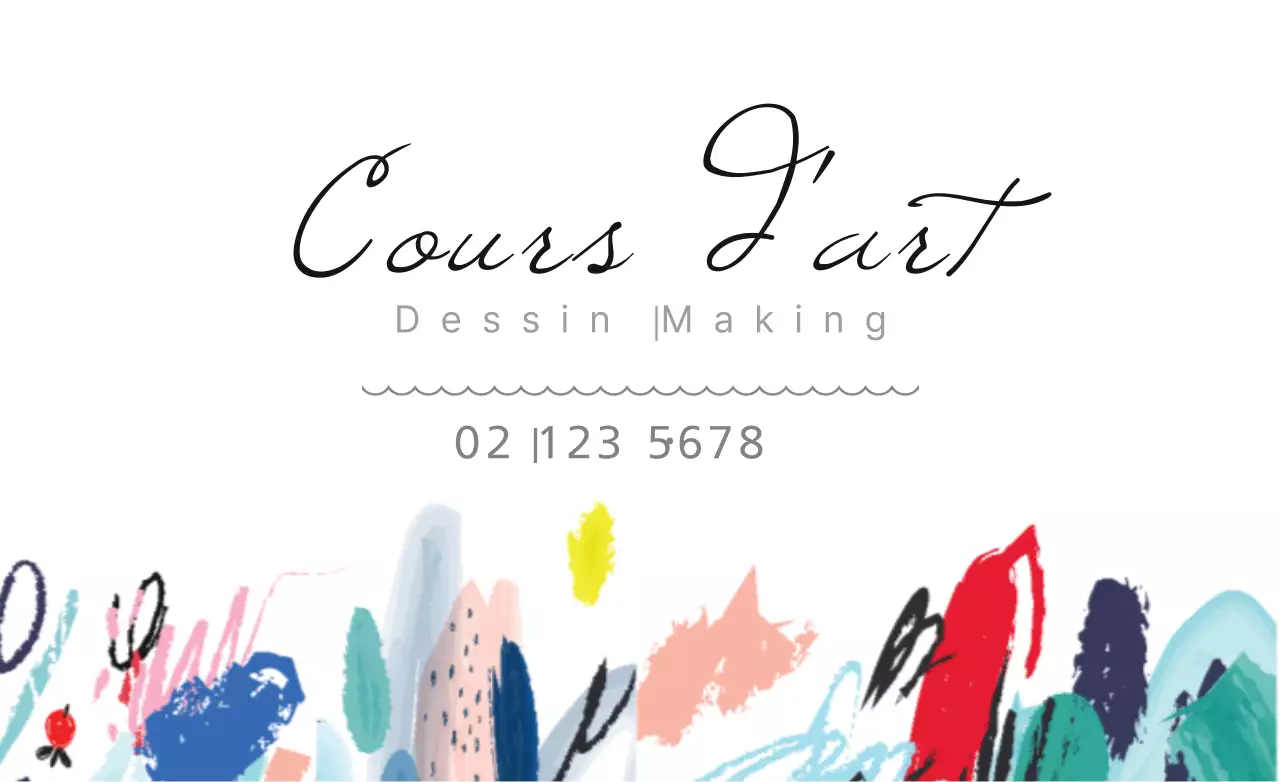 Cours d'art