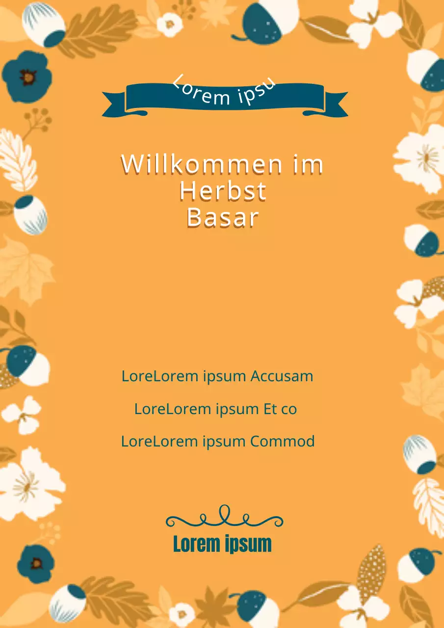 Herbstbasar_Seroposter