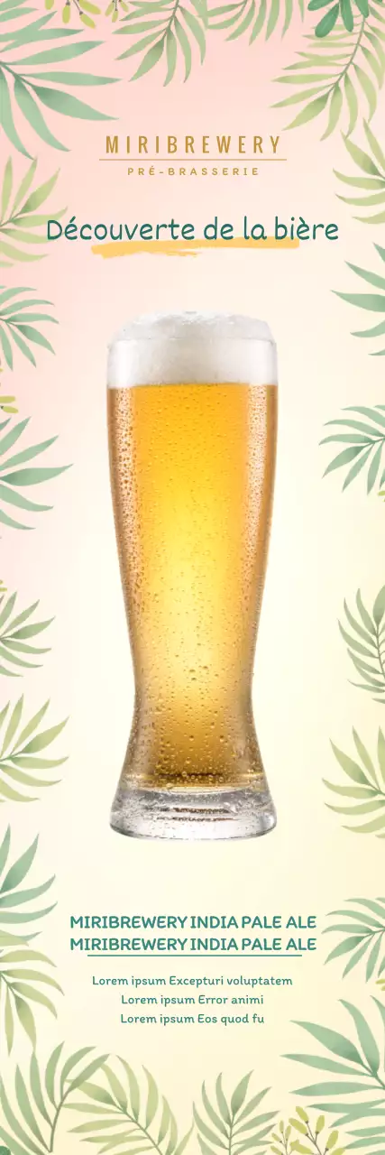 Bannière Tropical Craft Beer