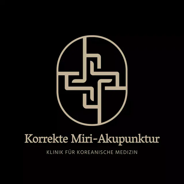 Schwarzes Symbol Logo Orientalisches Klinikschild