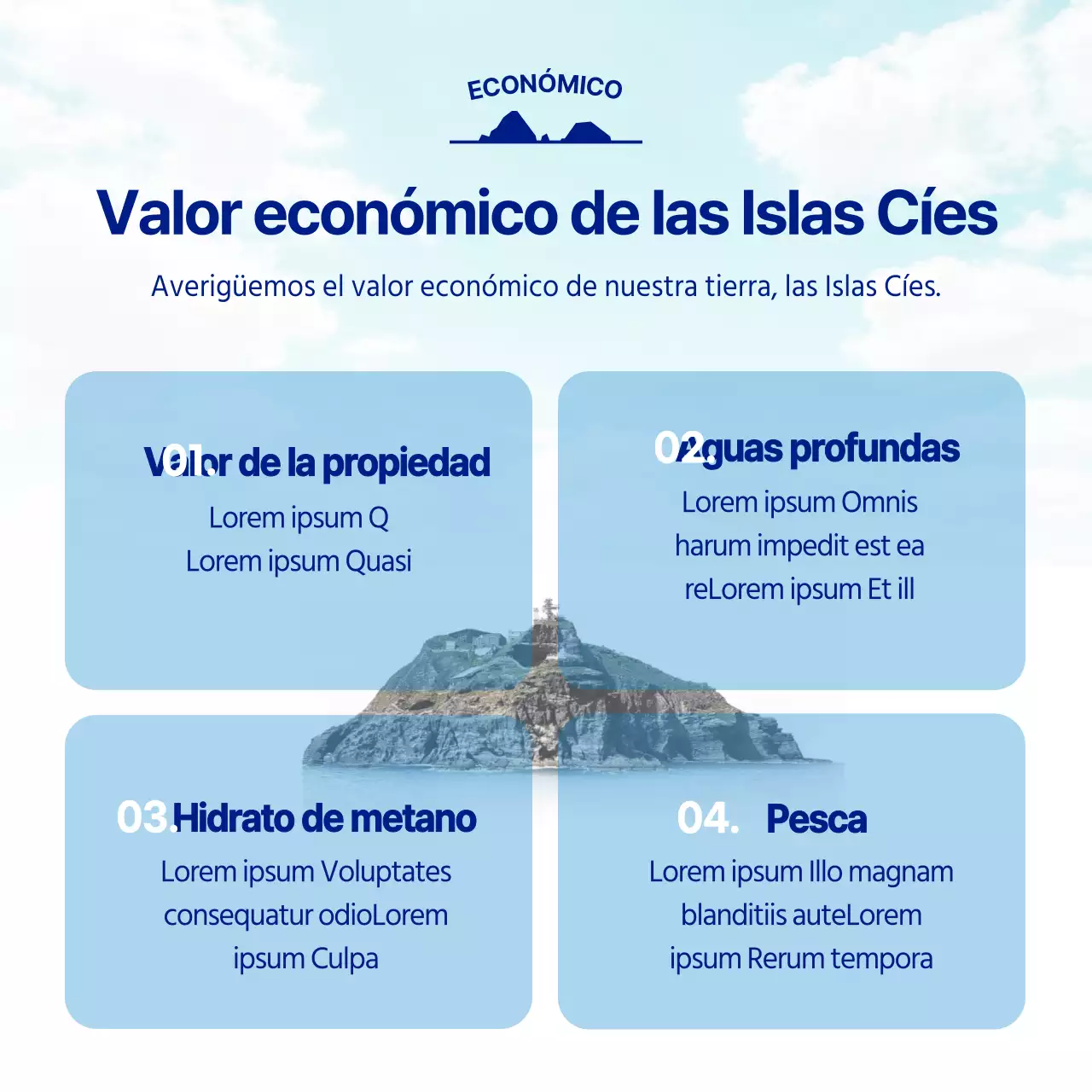 El equipo de divulgación universitaria de Dokdo en azul claro y azul marino