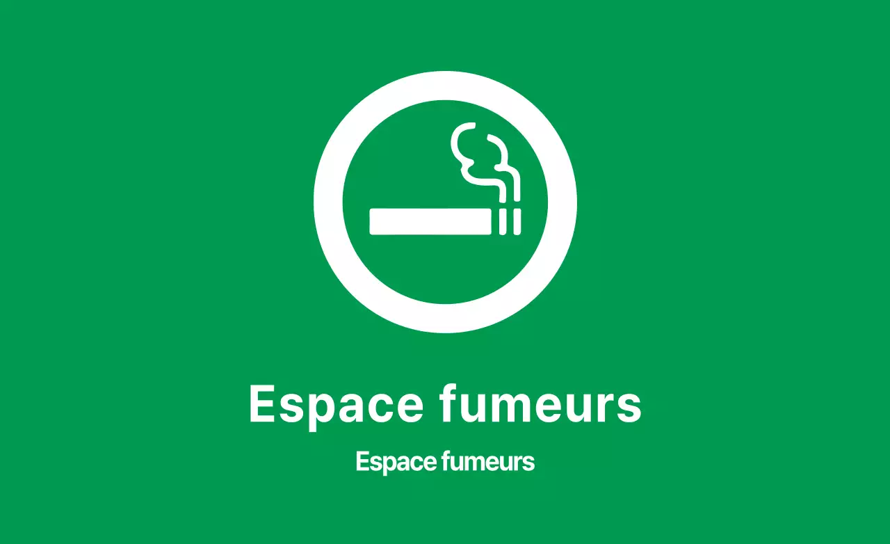 Espace fumeurs