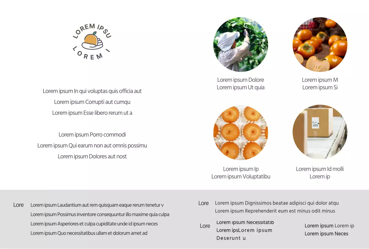 Fotografia di frutta Descrizione del prodotto Cartoline per il frutteto