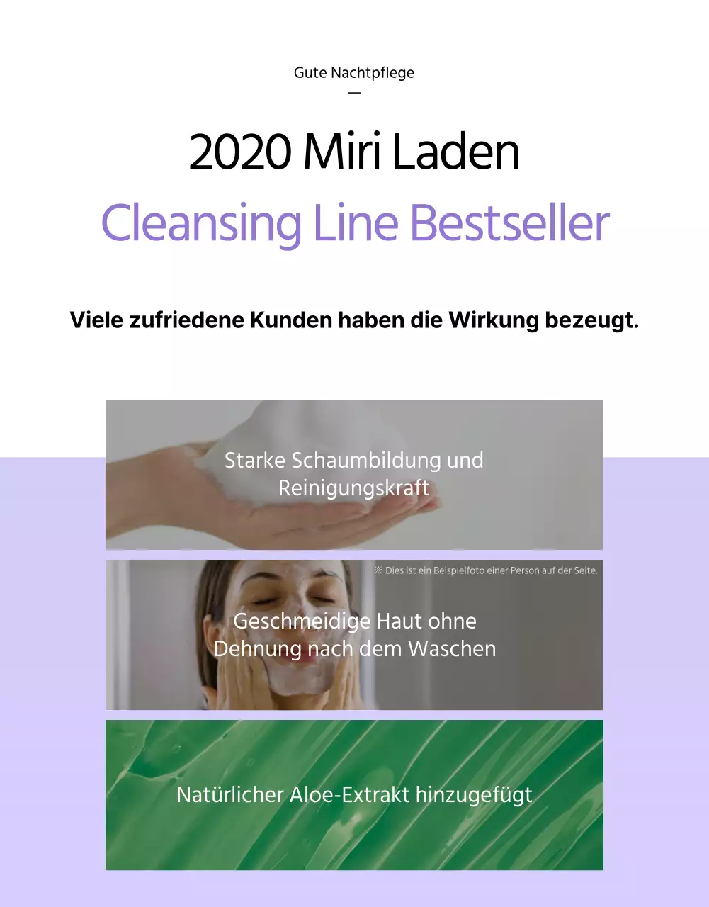 Goodnight Care-Reinigungscreme