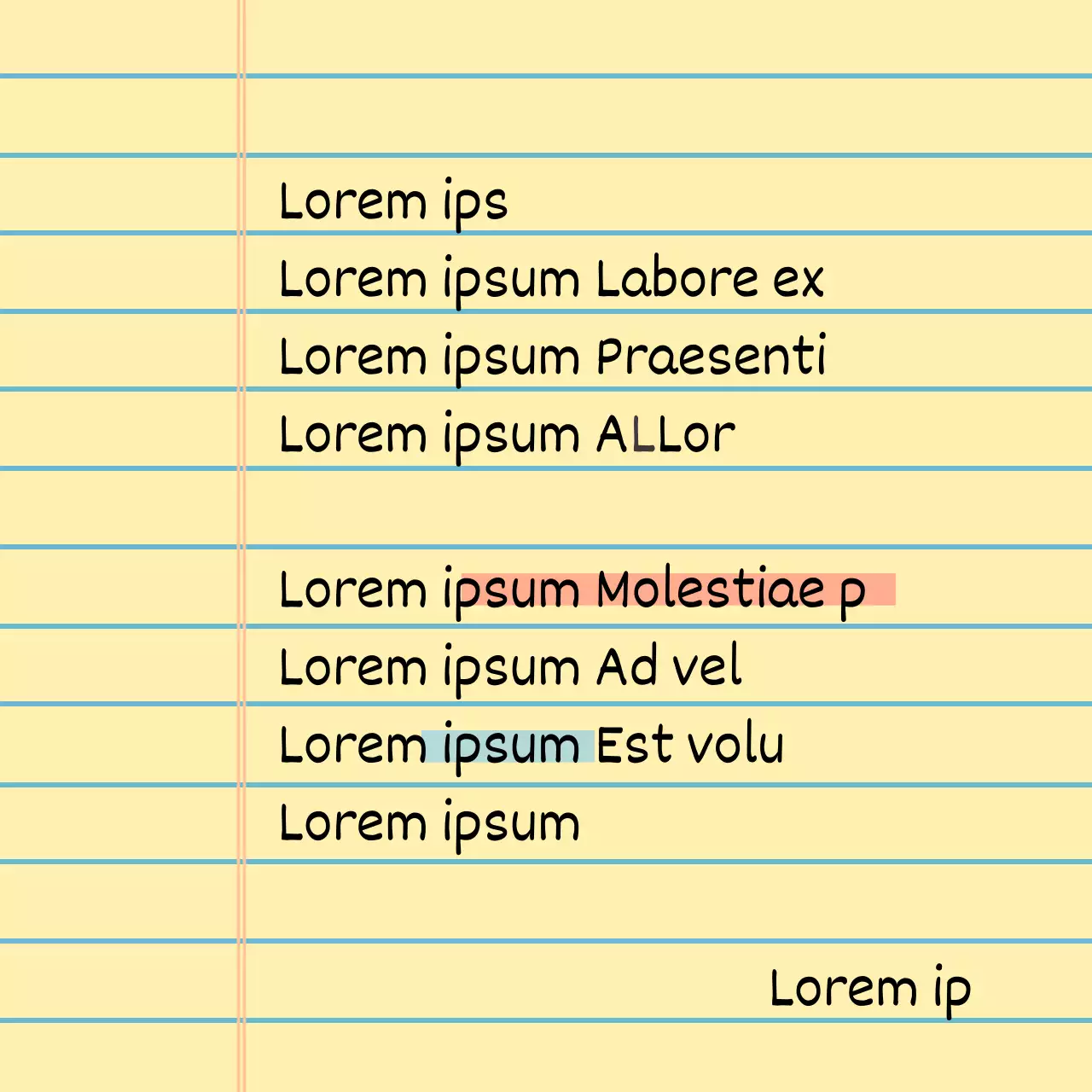 Yellow Note eenvoudig restaurantrecensie-evenement