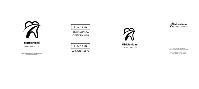 Promocione e informe a su hospital con un estilo limpio