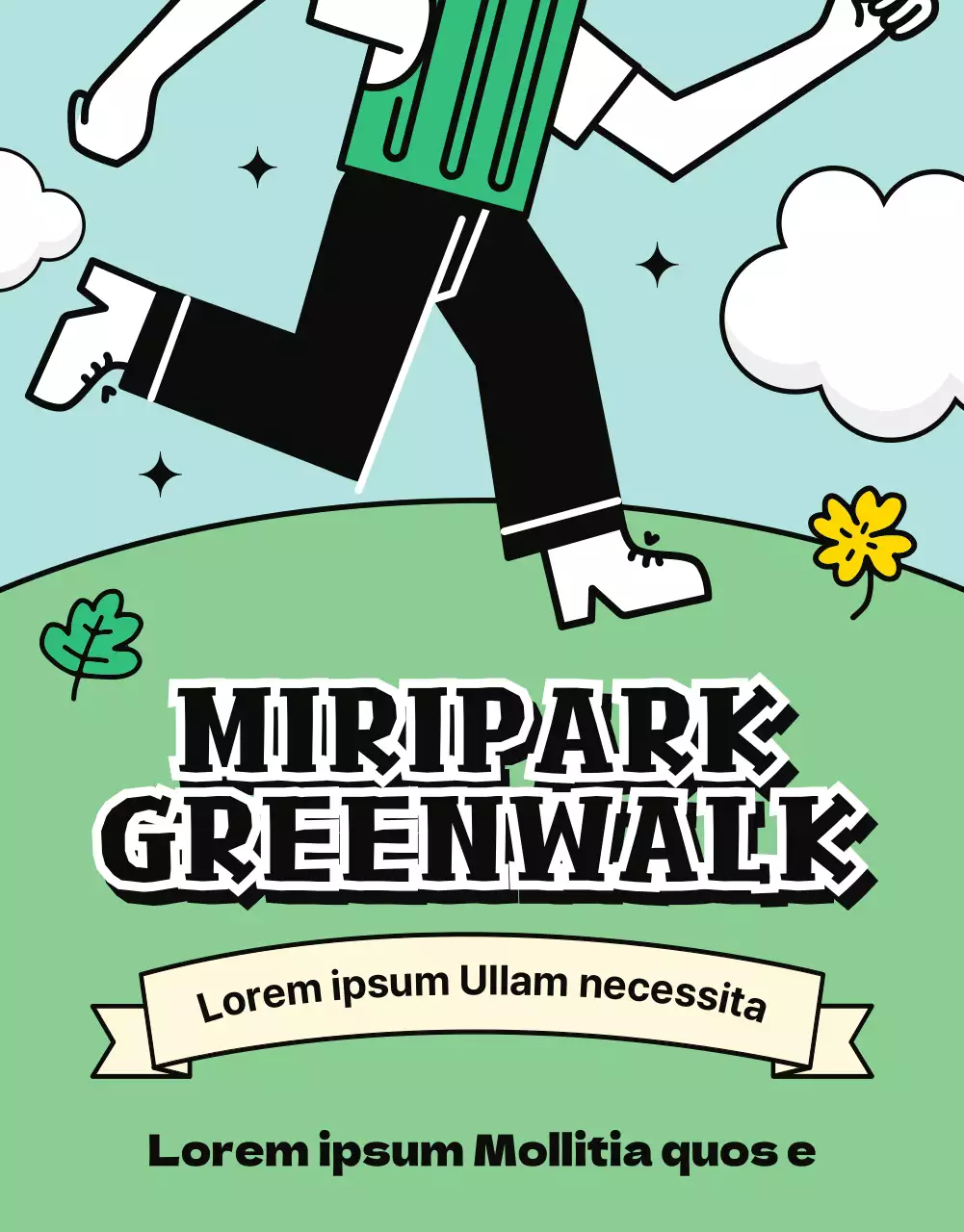 Anuncio de dotación de personal para el Paseo Verde y Amarillo por el Parque