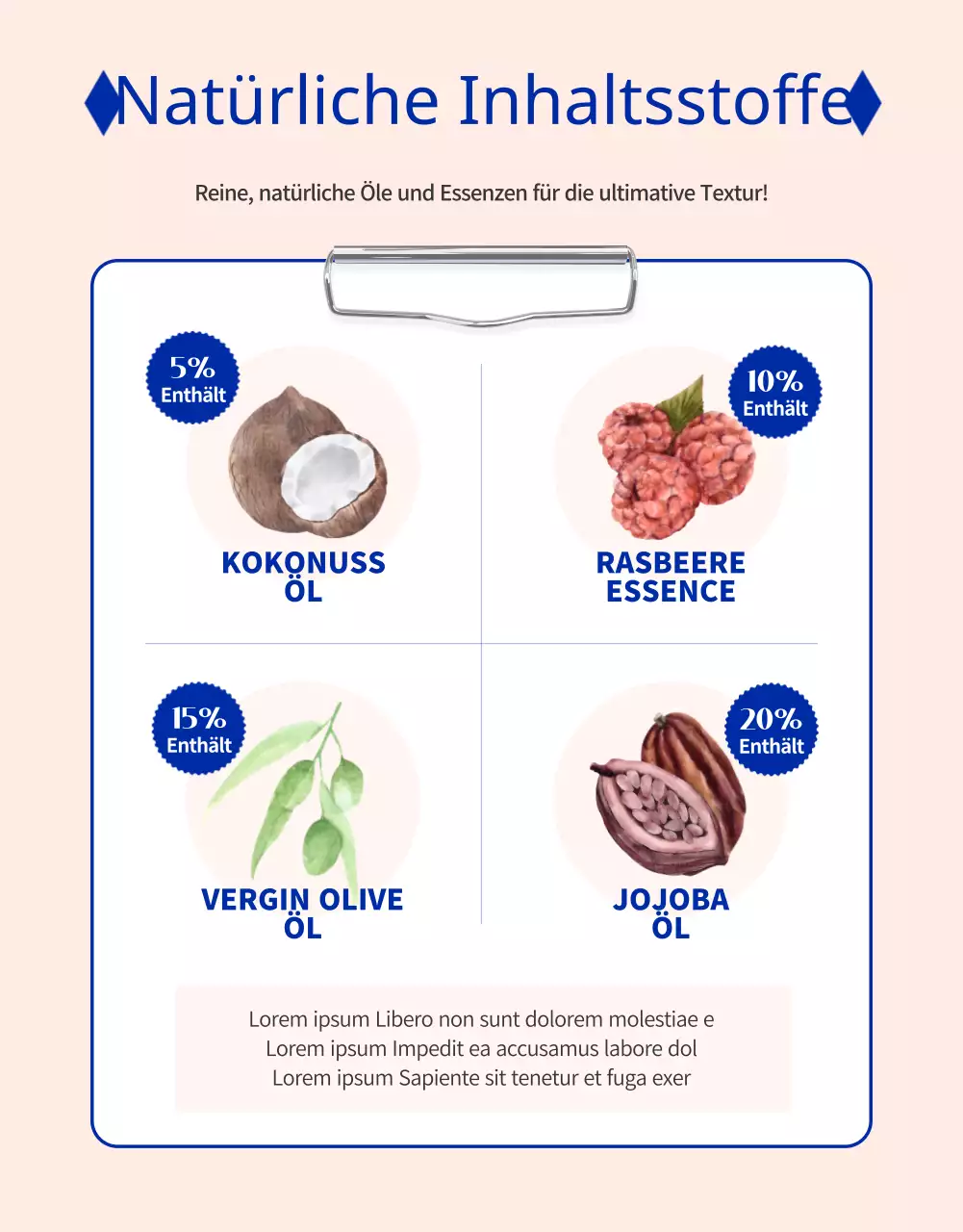 Förderung leuchtender Lippenstifte mit rosa-orangen Farbakzenten