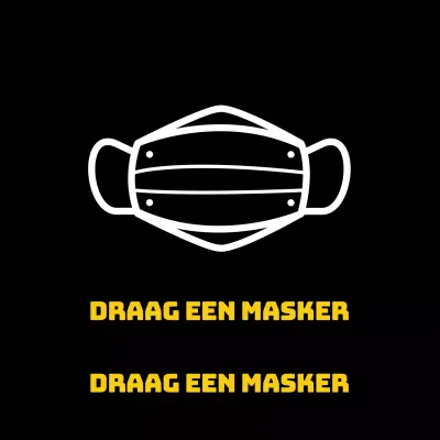 43340_Dragen van een masker