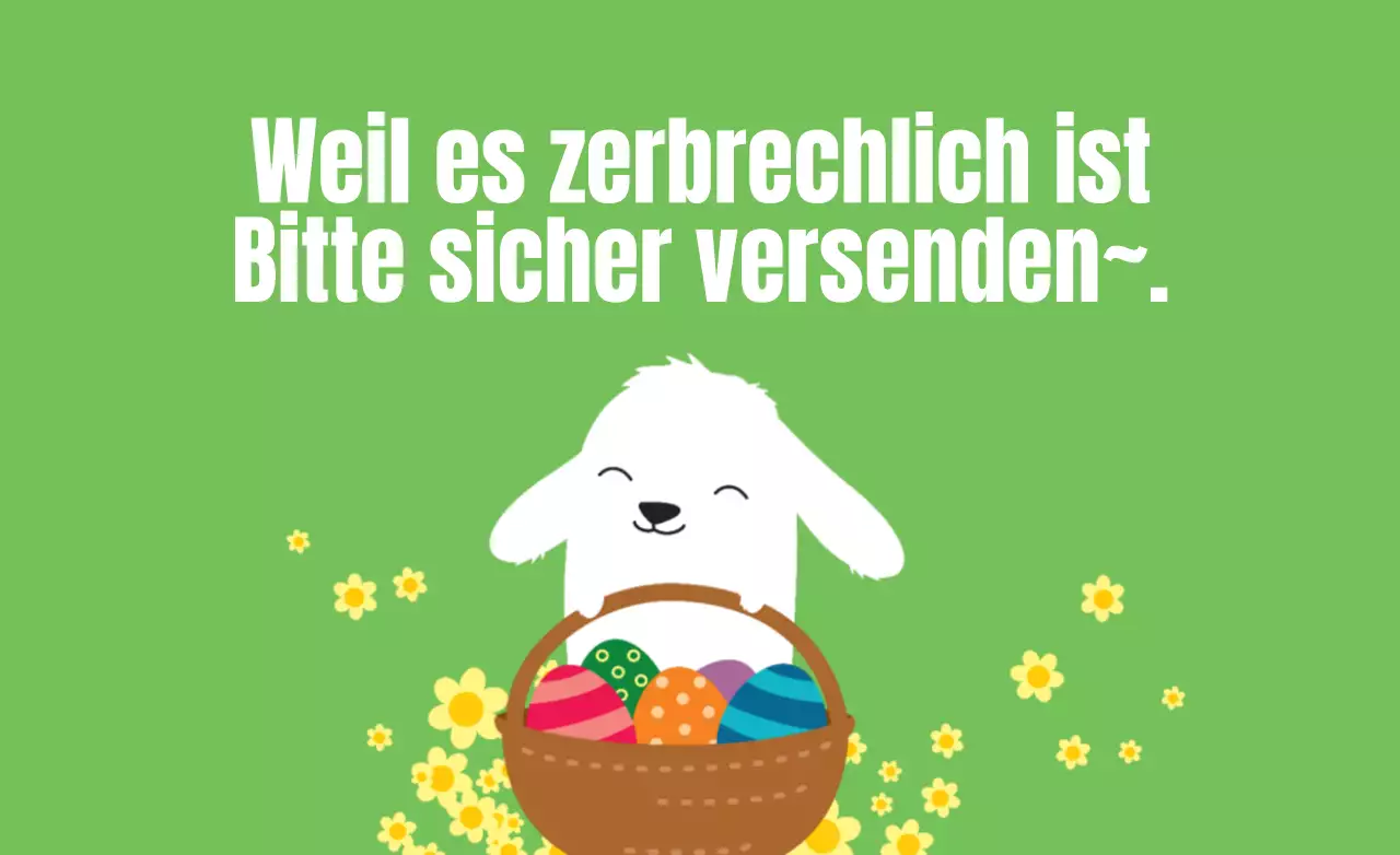 Bitte sicher zustellen