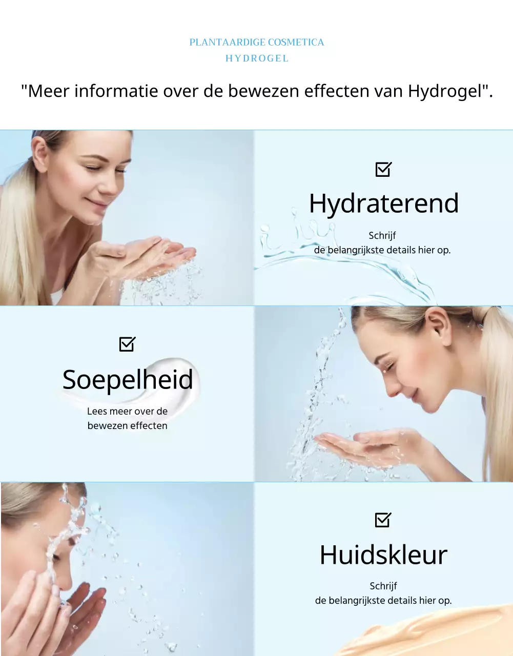 Blue-toned vegan moisturisers detailpagina