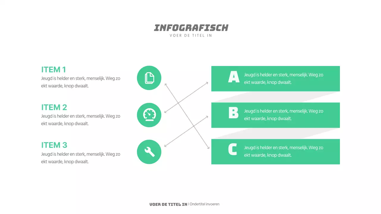 Een groene en eenvoudige agenda