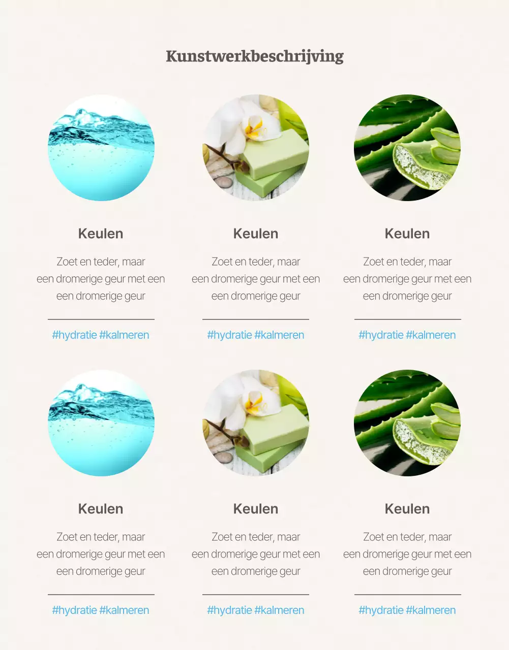 Ideeën_Cosmetische crèmes