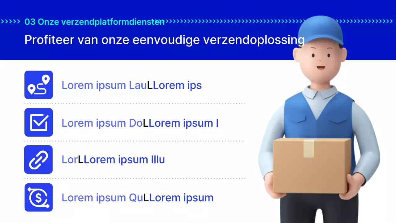 De blauwdruk voor snelle leveringsdiensten