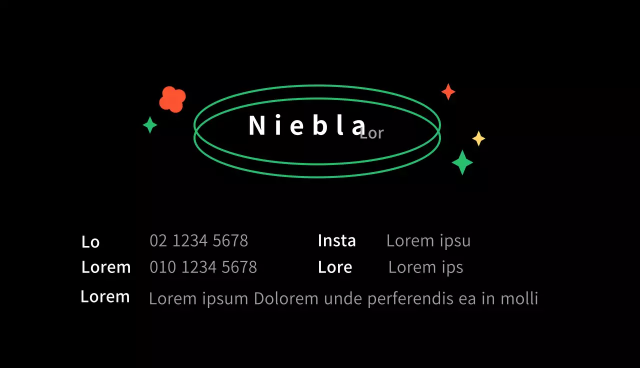 Tarjeta de visita de tienda de ultramarinos ilustrada en negro