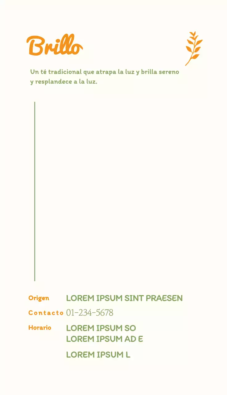 Una tranquila y sentimental casa de té en verde y amarillo