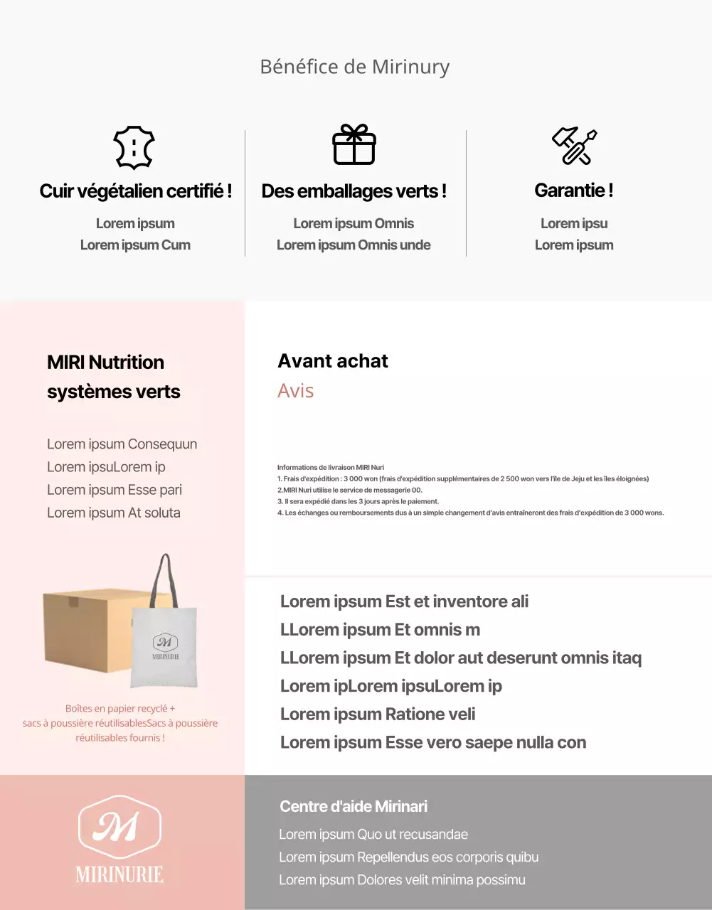 Sac vegan minimaliste à fond rose