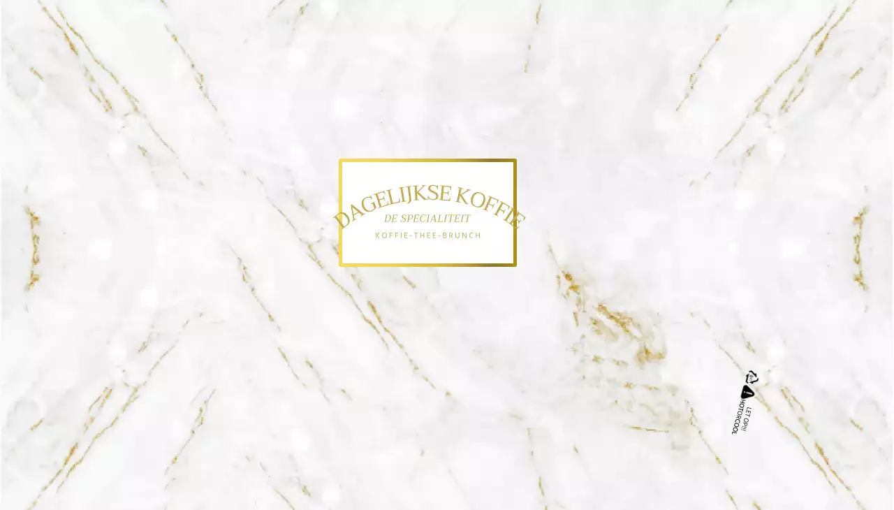 Marmer patroon cafe papier beker ontwerp