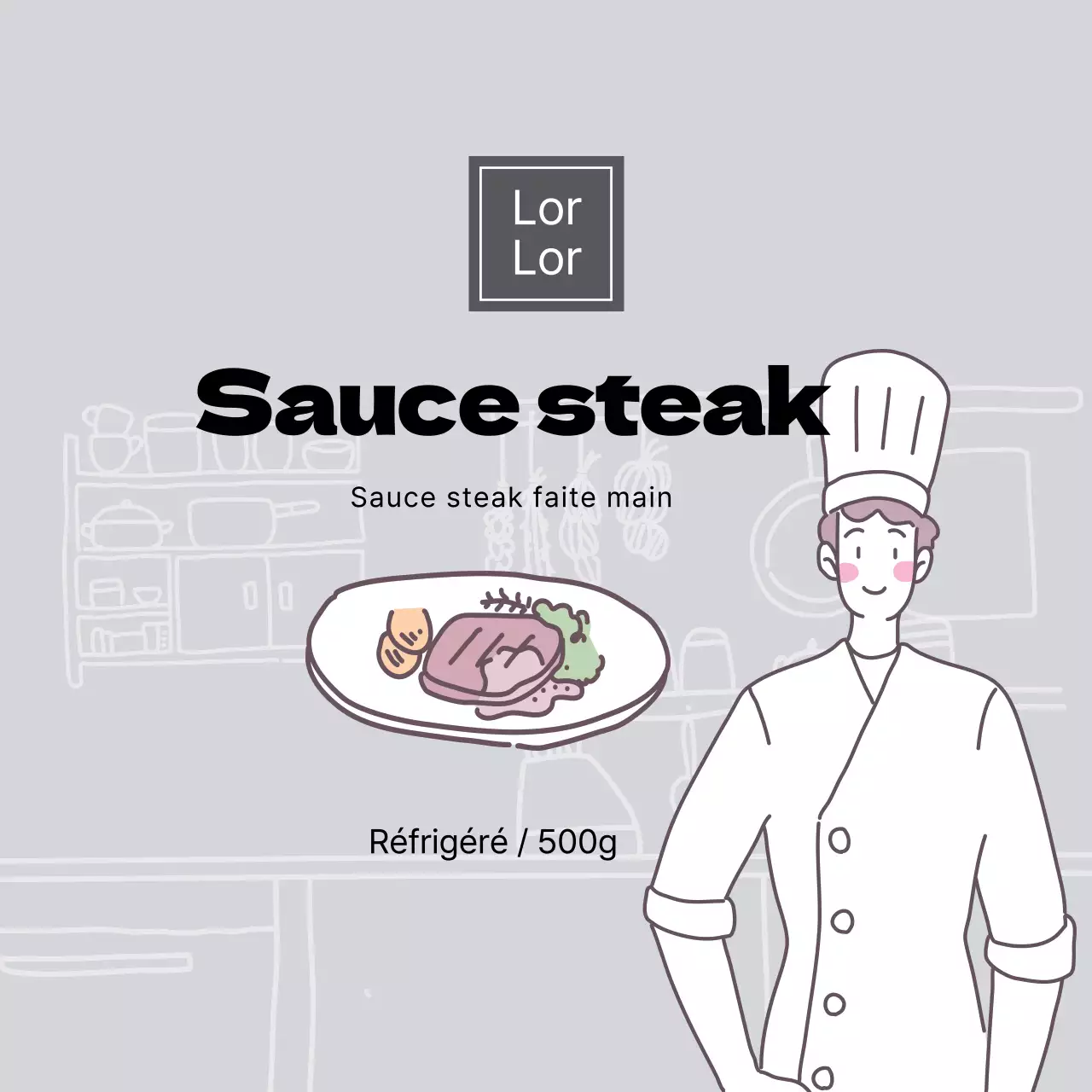 Sauce grise pour steak