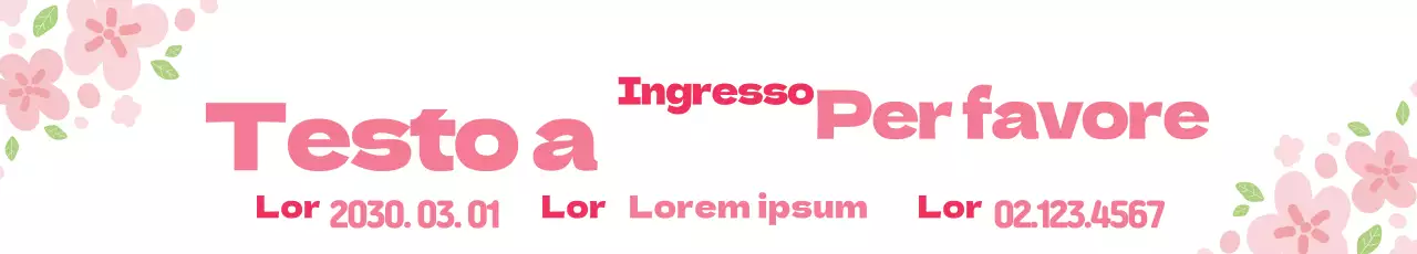 43423_Fiore di primaveraInput di testo