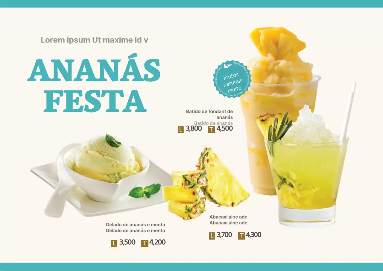 Promoções Pineapple
