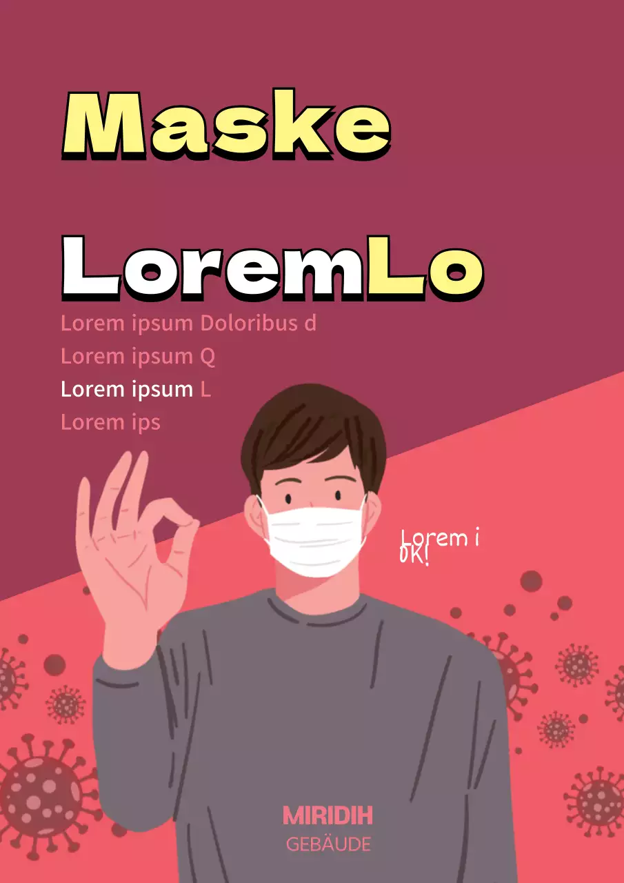 Über vorgeschriebene Masken