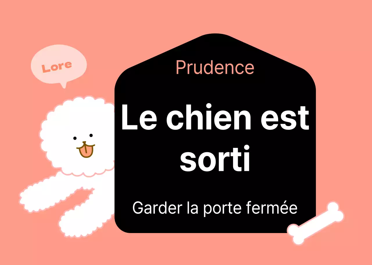 Chiot Caution Camagnet