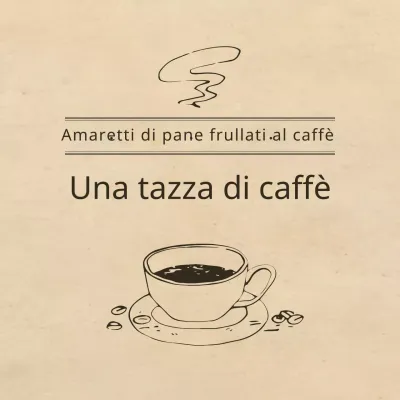 Una tazza di caffè