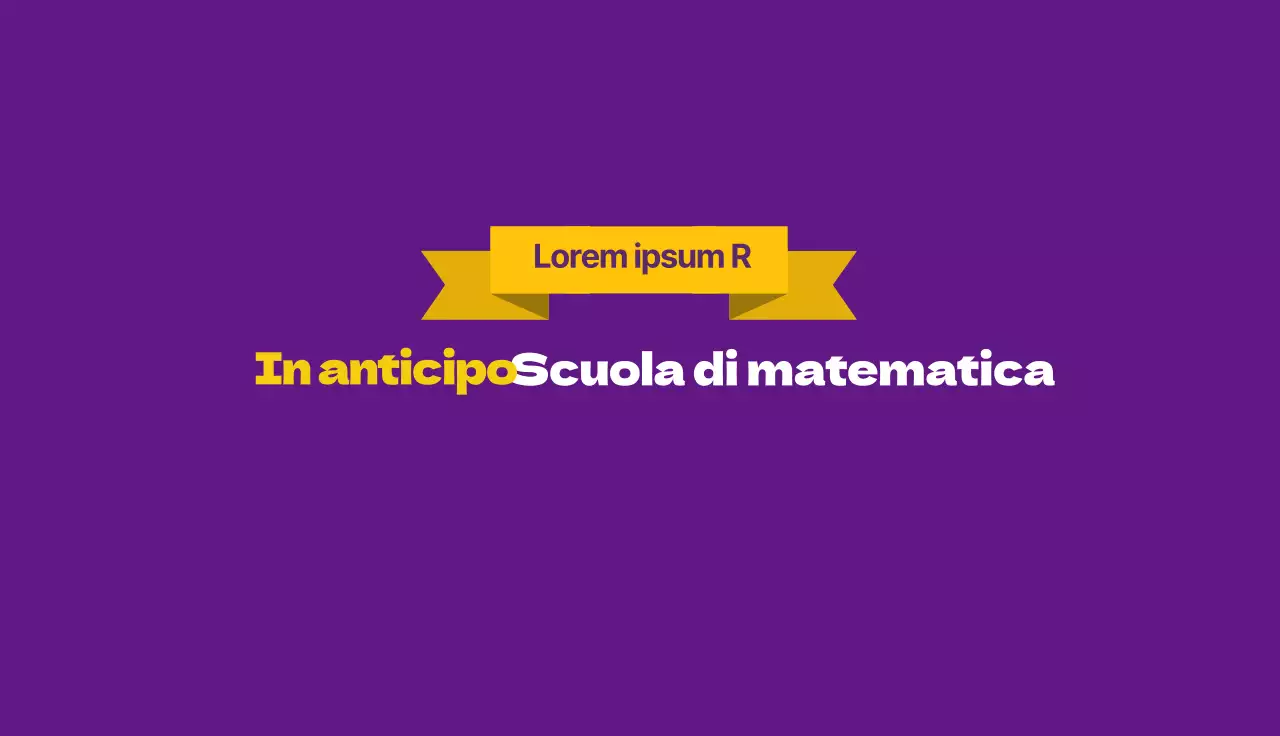 Scuola di matematica