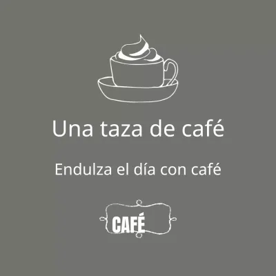 Café dulce