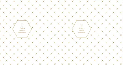 Tienda de regalos de oro blanco con motivos modernos