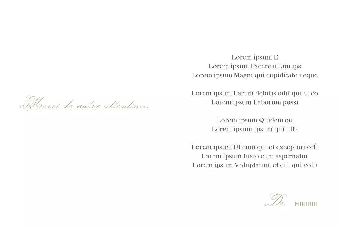 Carte postale blanche de remerciement pour un achat simple