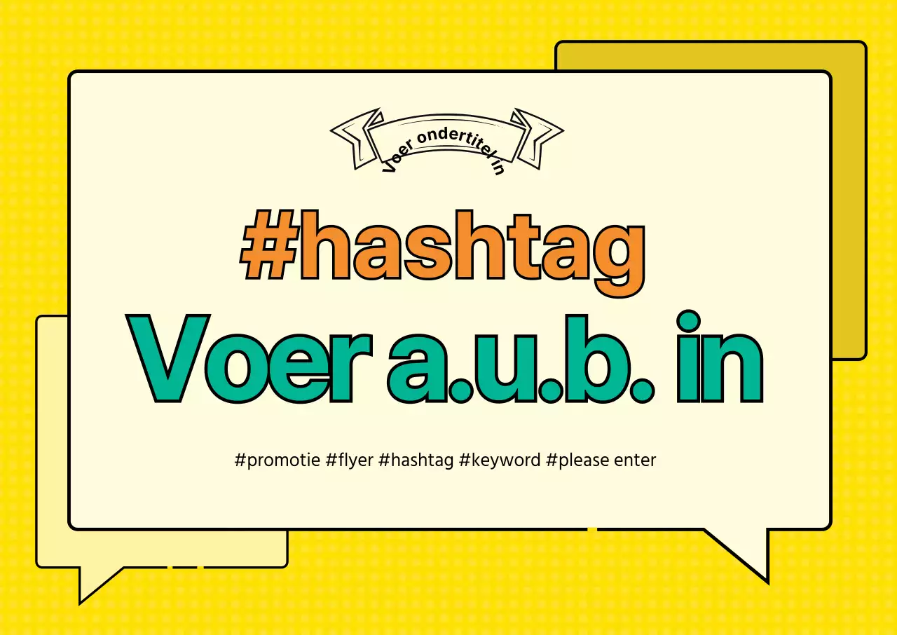 44868_Hashtag invoeren