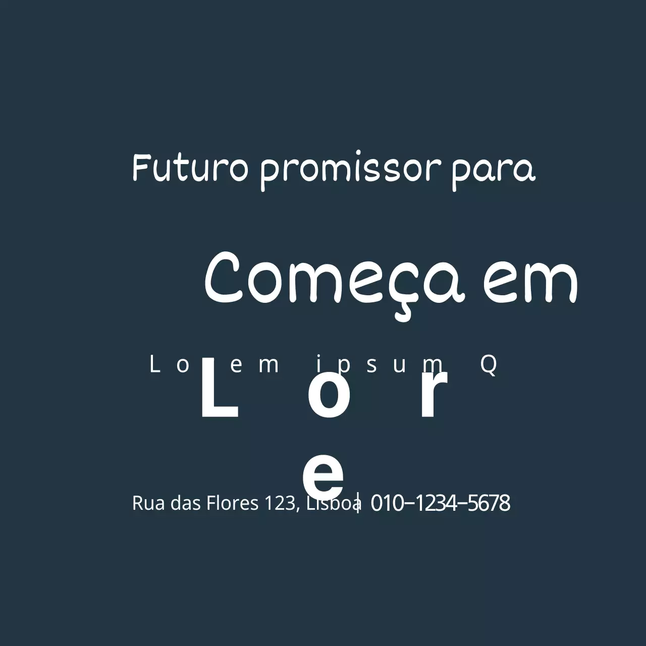 Um futuro brilhante