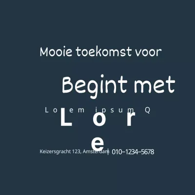 Een mooie toekomst