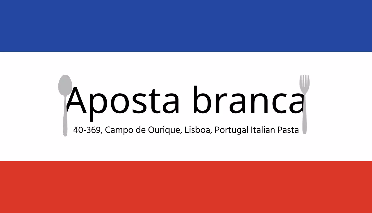 Restaurante de massas