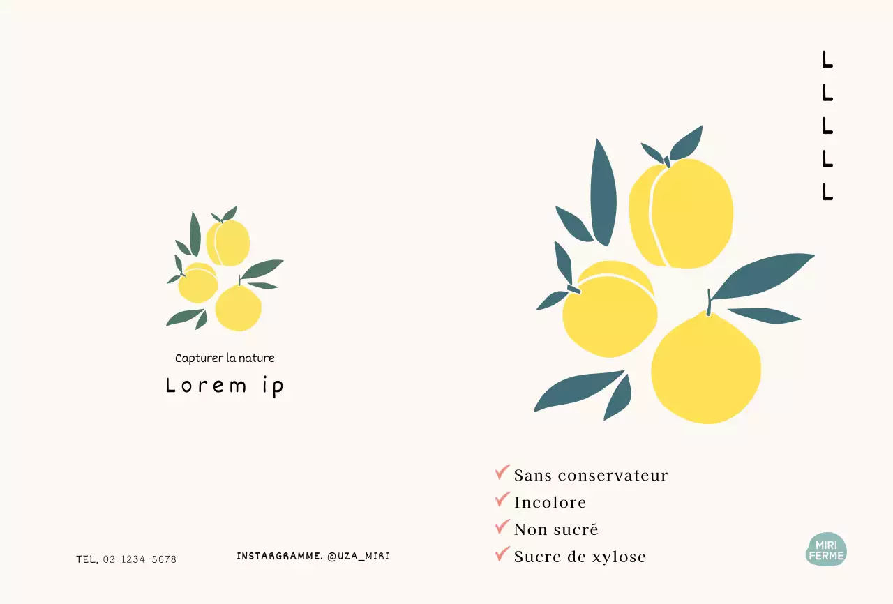 Promouvoir un produit à base de citronnelle jaune