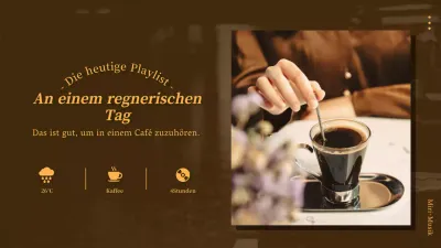 Eine Playlist für einen braunen, regnerischen Tag